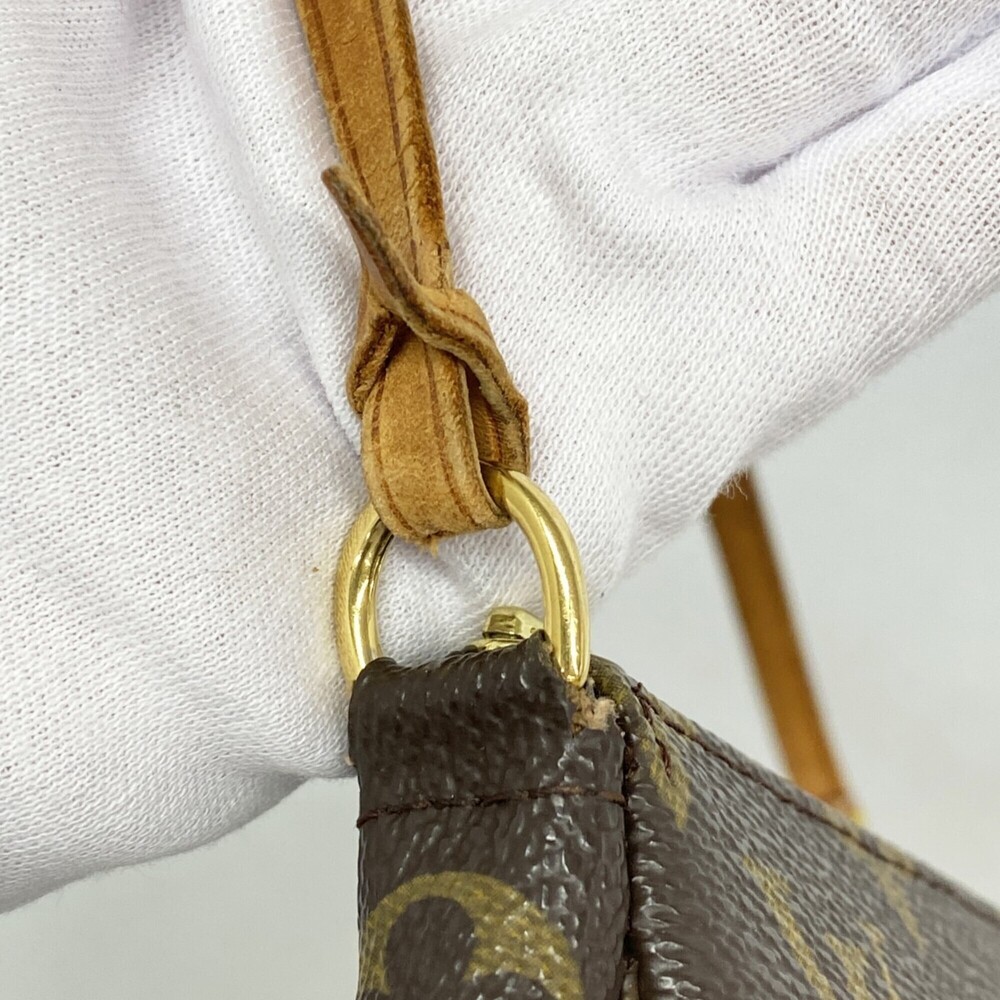 LOUIS VUITTON Brown Monogram Pochette Pouch - Picture 6 of 10